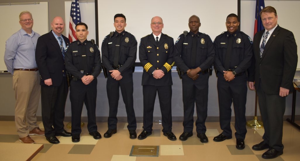 Please join the Pearland Police Department in welcoming four new