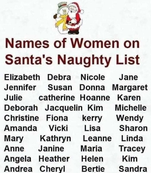 Santa's deals naughty list